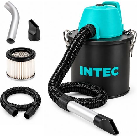 Aspirateur à cendres 6L 15kPa 600W Filtre HEPA Lavable Cendres jusqu'à 40°C Poêle à granulés, Pellets, Bois, Cheminée INTEC (1/5)