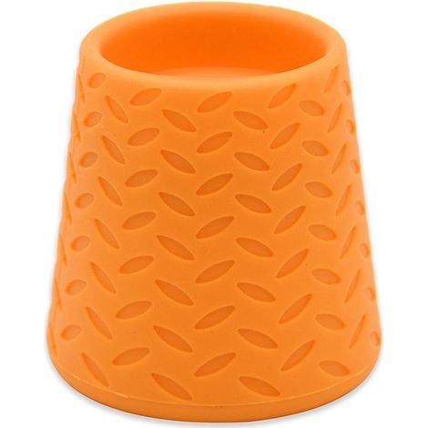 Pommeau de douche portable pour animaux, 5,2 cm de long, orange, 1 pommeau de douche en silicone pour animaux (1/5)
