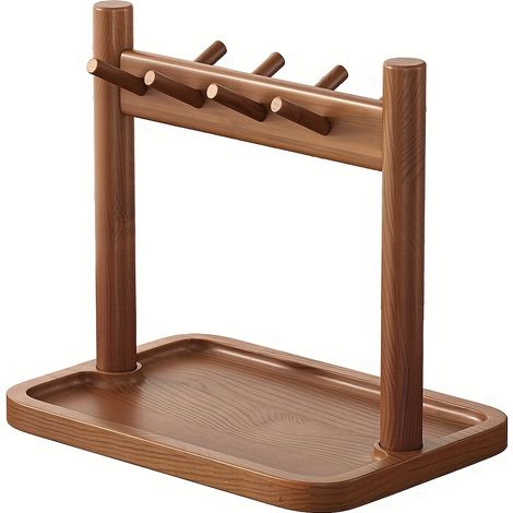 Organiseur en bois pour la maison, le bureau ou un usage quotidien, permettant de ranger soigneusement les petits objets.-AquaForge (1/5)