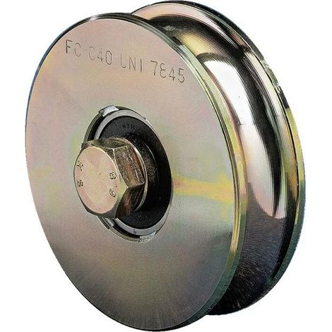 Faac-Comunello Rundlauffelge Stahl 120 mm 450 kg