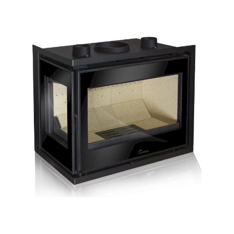 BRICOSOL ESTUFA DE LEÑA INSERTABLE LACUNZA MODELO ADOUR 600 CLI (izquierdo) (1/3)