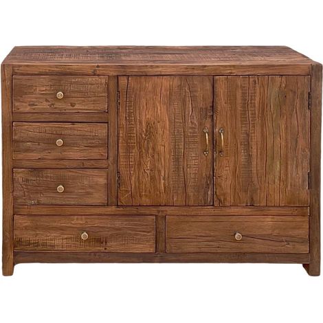 Buffet en bois recyclé Indra (1/5)