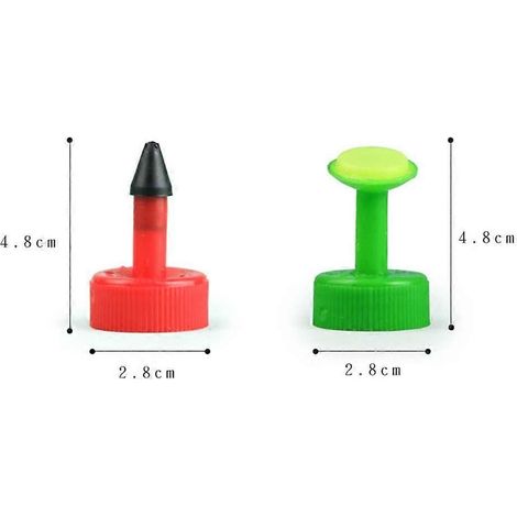 Sprinkler Nozzle Watering Sprinkler Simple Bonsai Nozzles Family Flower Watering 2.84.8cm 8Set (1/2)
