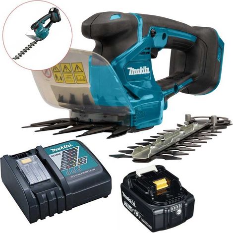 Makita DUM111RJ 18v Lithium Cordless Pruner Hedge Cutter Grass Shear - 1x 3ah (1/4)