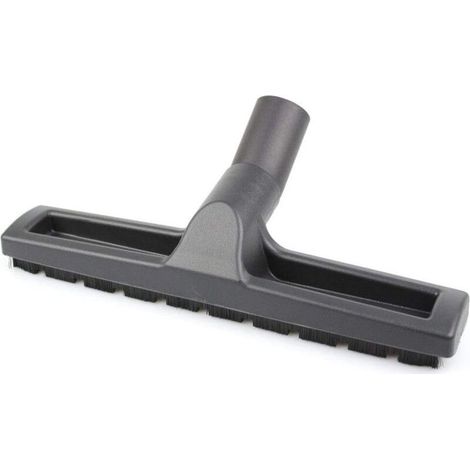 Brosse parquet universelle avec grattoir de soin compatible pour aspirateurs ménagers, connexion 35 mm, accessoire de nettoyage adapté pour tous types de sols (1/3)