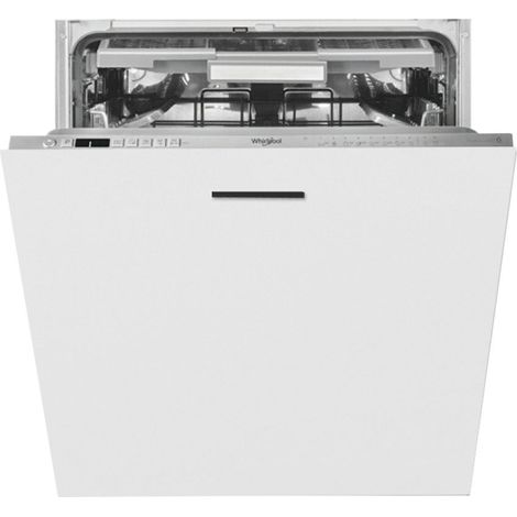 Façade pour lave-vaisselle tout intégrable Lovia Blanc Mat L 60 cm - Porte avec poignée apparente   White (1/4)