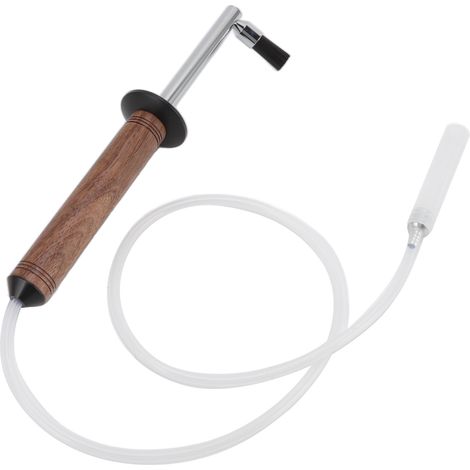 Reinigungsbürste für Kaffeemaschinen, hitzebeständiger Holzgriff, austauschbares Dampfreinigungswerkzeug für Kaffeemaschinen (1/5)