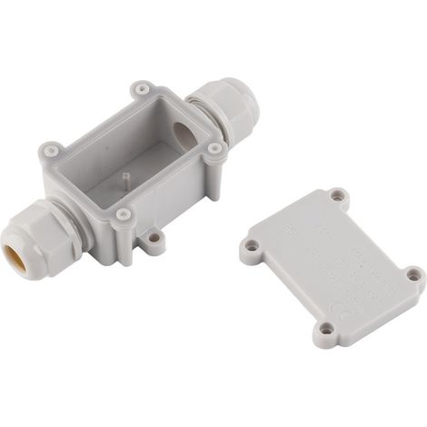 IP68 wasserdichte 2-Wege-Anschlussdose für elektrische Außenkabel, 450 V, 24 A (1/5)