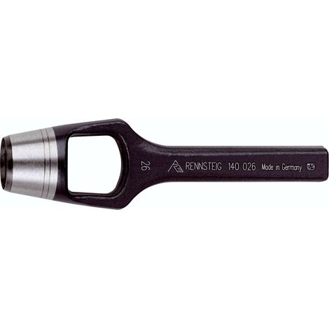 Rennsteig Henkellocheisen Ã˜ 26 mm Locheisen Lochstanzer Stanzer 1400260