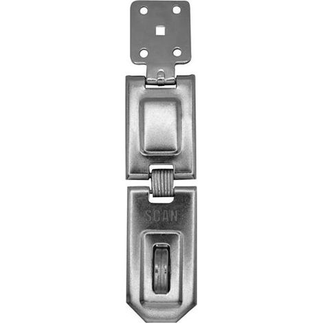 Scan Hinged Hasp and Staple Set – 158mm Length x 40mm Width, Model SCAPHSH158