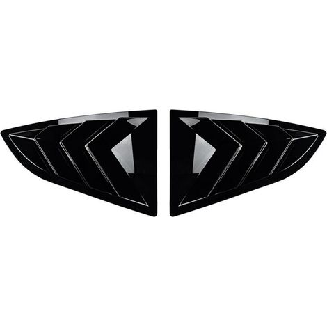 Pellicola protettiva triangolare per il lunotto posteriore dell'auto, specifica per i modelli GR86/BRZ 2022+, colore nero lucido.