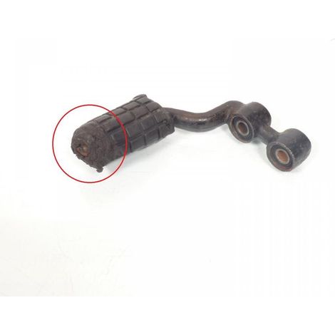 [PRODUIT D'OCCASION] Platine de repose pied pilote gauche origine pour moto Suzuki 550 (1/3)