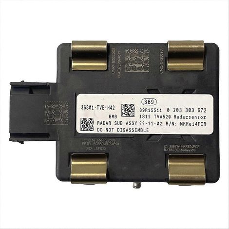 Sensor de radar de onda milimétrica ACC para automóvil 36801-TVE-H42 para Accord EX 36801TVEH42 (1/5)