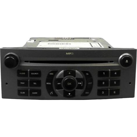 Autoradio PEUGEOT 407 Sw Phase 1 2004-2008 [PRODUIT D'OCCASION]♻️657475