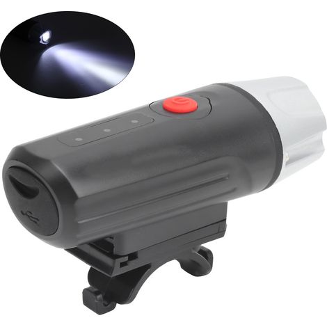 GUB Fahrrad-Scheinwerfer-Rücklicht-Set USB-wiederaufladbar Fahrrad-Warnlicht vorne und hinten (1/5)