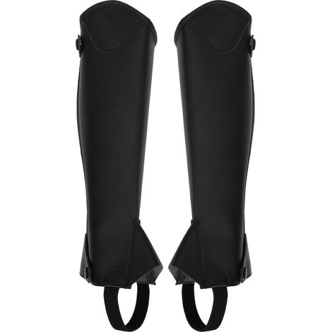 CL Enfant Protection Corps Équitation Demi-Guêtre Cuir PU Super Fibre Équipement (1/5)
