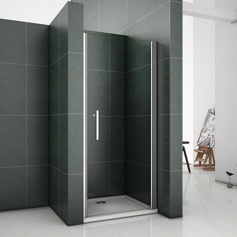 90x185cm Nischentür Duschkabine Duschabtrennung Schwingtür Dusche Drehtür (1/5)