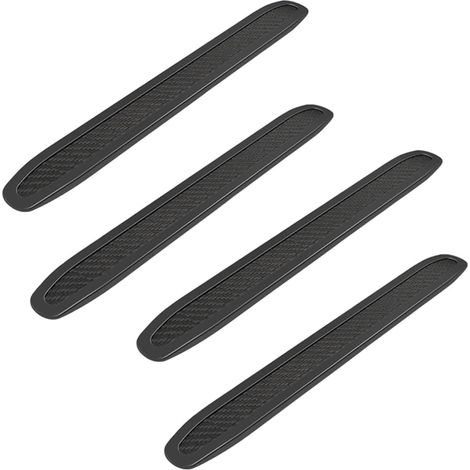 Lot de 4 Bandes Adhésives Anti-Rayures pour Pare-Chocs de Voiture Universelle Bande de Caoutchouc de Pare-Chocs de Voiture Protection PareChocs Autocollants Anti-Frottement Carrosserie