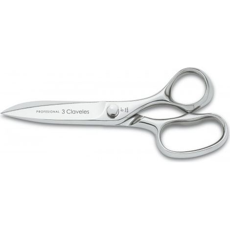 Ciseaux de cuisine classiques professionnels en acier inoxydable, 20 cm