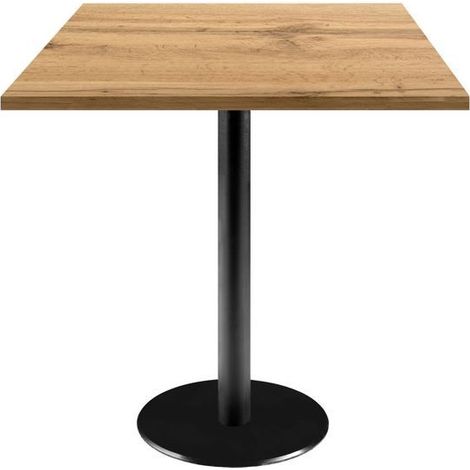Table 70 x 70 cm - modèle Rome chêne armor