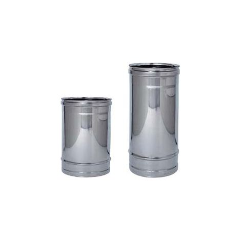 TUBO ACCIAIO INOX AISI 304 MONOPARETE SPESSORE MM.0,5- - ø mm.200 - cm.50 - 1 pezzi