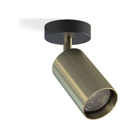 Spot soffitto Nowodvorski Eye 8816 nero/ottone GU10