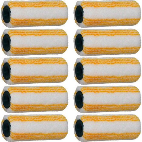 ROTAGOLD12 rouleau radiateur ROTA finition extra pour les glycéros L.100 mm Poils: 12 mm (x10)