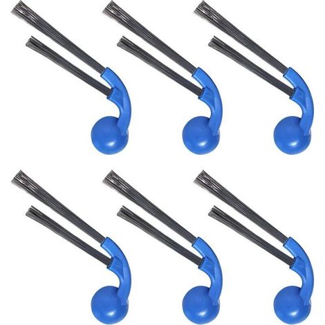 Pieces Replacement Side Brushes for Ecovacs Deebot T80 Omni / T80 / T30C Omni / T30C Omni Gen2 / X8 Omni / X8 Pro Omni Robot Vacuum Cleaner Accessories Side Brush (1/4)