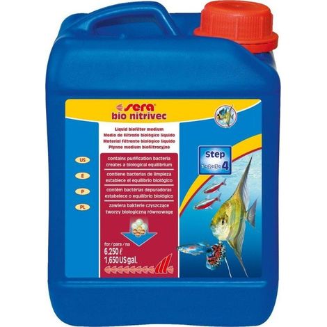 Sera Bio Nitrivec traitement biologique incolore 2500 ml
