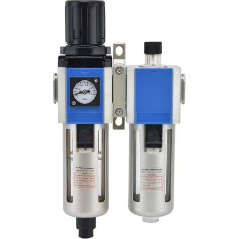 Filtre à air compresseur, régulateur de pression, lubrificateur, séparateur huile-eau GFC300-15 (1/5)