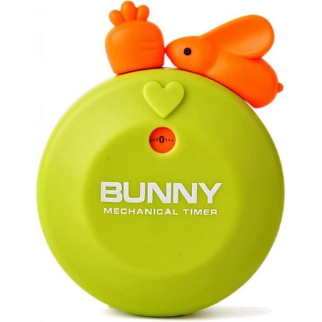 Minuteur magnétique lapin pour la cuisine (vert) (1/4)