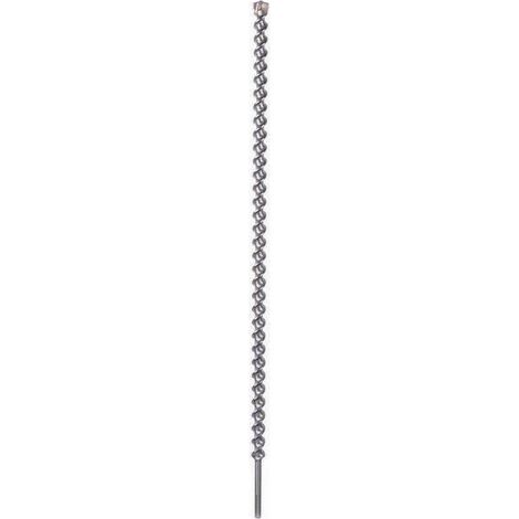 Bosch – Foret béton SDS max 7 – Longueur 1200 mm – Largeur 40 mm – Tête en carbure 4 lames – Réduit les vibrations et élimine la poussière