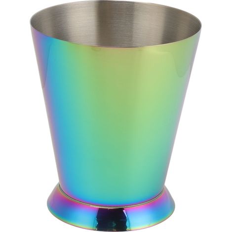 Tasse à cocktail en acier inoxydable à dégradé de couleurs, résistante à la rouille, idéale pour le bar à domicile. (1/5)