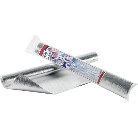 Pannello isolante termoriflettente pannelli termosifoni 70x100 calorifero argento