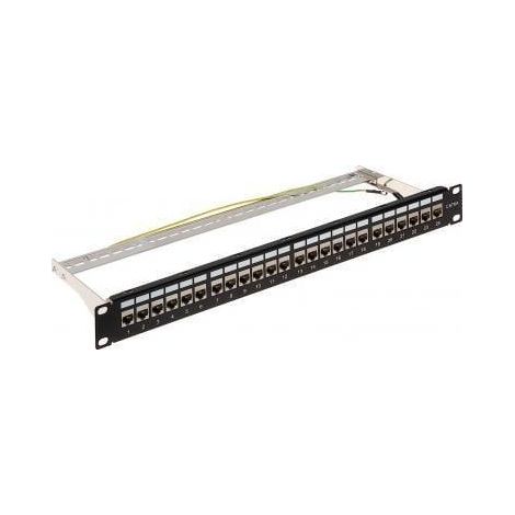 Delta PP-24 RJ45 24 Porte Nero Accessorio Rack