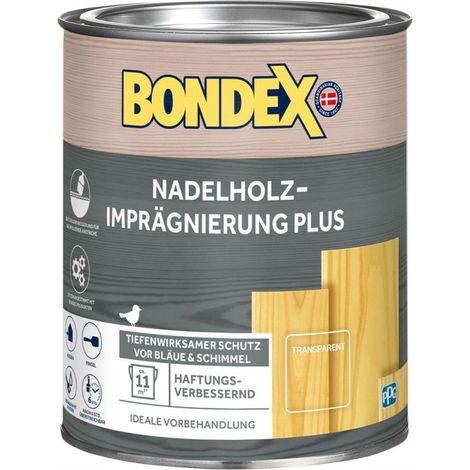 Bondex Nadelholz-Imprägnierung 750 ml farblos Holzpflegeöl (1/3)