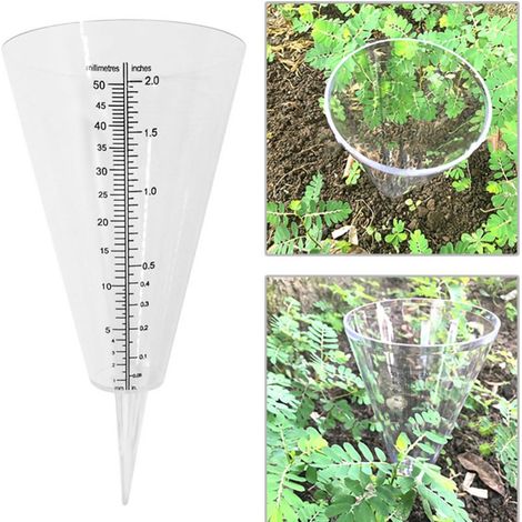 Pluviomètre d'extérieur pour Jardin – Pluviomètre Facile à Lire avec échelle Claire pour Une Mesure précise des précipitations