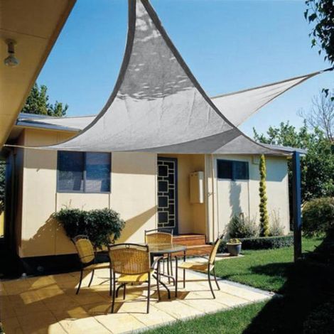Toldo Vela 3,6x3,6x3,6 m Blanco LISTA