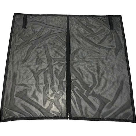 Pare-soleil pour vitre de voiture, pare-soleil pour vitre arrière, rideau anti-moustiques pour voiture, housse de protection thermique extensible pour vitre de voiture, taille L (1/5)