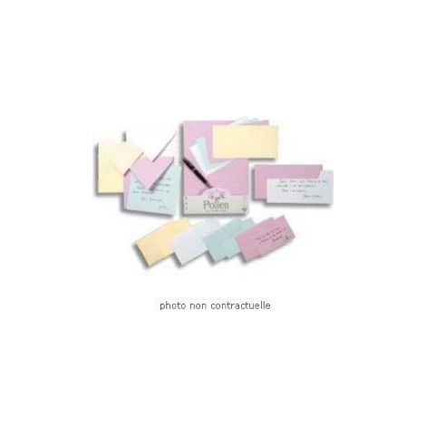 20 enveloppes 90 x 140 mm coloris vert bourgeon…