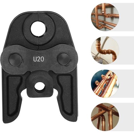 Kompakte Crimpzange, professionelle Crimpzange, 14-mm-Rundbacken aus Stahl (1/5)