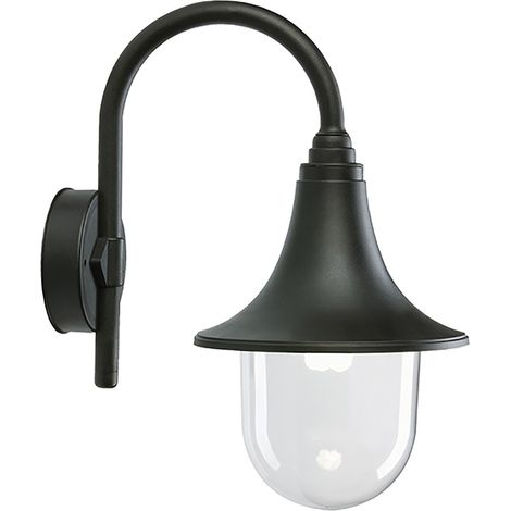 APPLIQUE 'MARINE' 60 W - cm 41 x 22 x 33 nero  - SOVIL