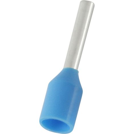 Embout de câblage RS PRO, 0.75mm², Bleu, longueur 8mm