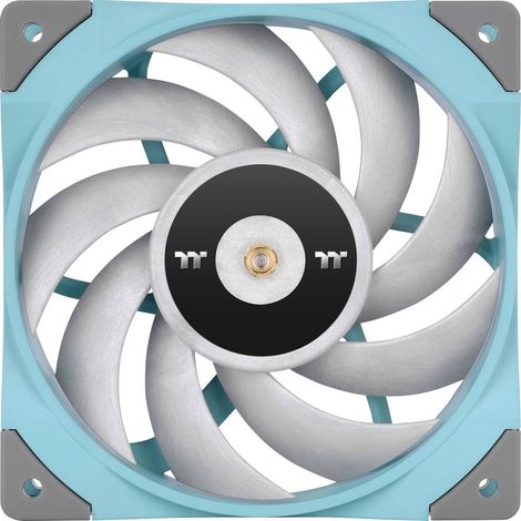 Thermaltake Toughfan 12 Turquoise High Static Pressure Radiator Fan Universel Ventilateur 12 cm Bleu 1 pièce(s) (1/4)