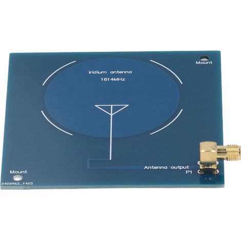Passive SMD-Patchantenne, 3,1 dBi, hohe Verstärkung, 1,614 GHz Frequenz, SMA-Buchse (1/5)