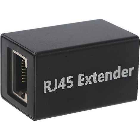 Connecteur réseau RJ45 Gigabit femelle-femelle pour prolongateur de réseau. (1/4)