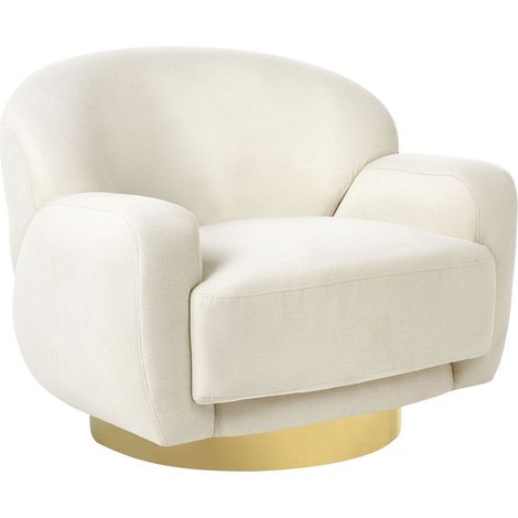 Armchair LEJRE Fabric Light Beige