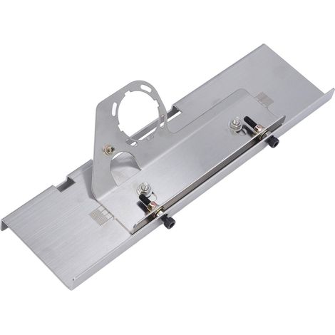 Outil de chanfreinage de carrelage Support de meuleuse d'angle de coupe de carrelage en céramique portable réglable 45 degrés 43 degrés (1/5)
