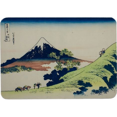 Katsushika Hokusai Magnet Inume Pass in der Provinz Kai 7x5 Fuji Kühlschrank (1/4)