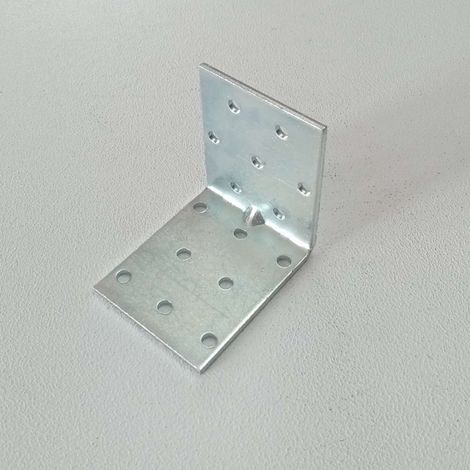 Squadretta di giunzione angolare 60x60x50mm - 5pz